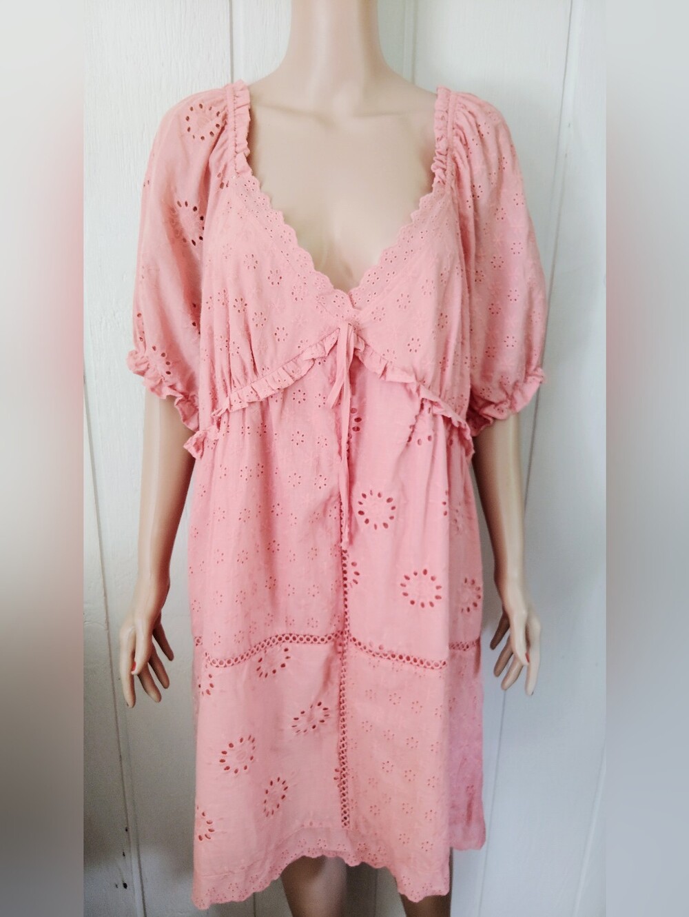 NWT!! Penelope Rose, Eyelet Dress. Size 2X